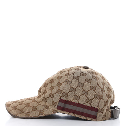 Gucci Monogram Web Baseball Hat M Brown 3 of 6