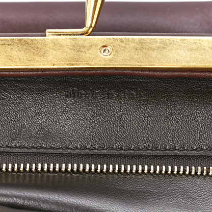 Celine Calfskin Medium Purse Bag Dark Brown 7 of 12
