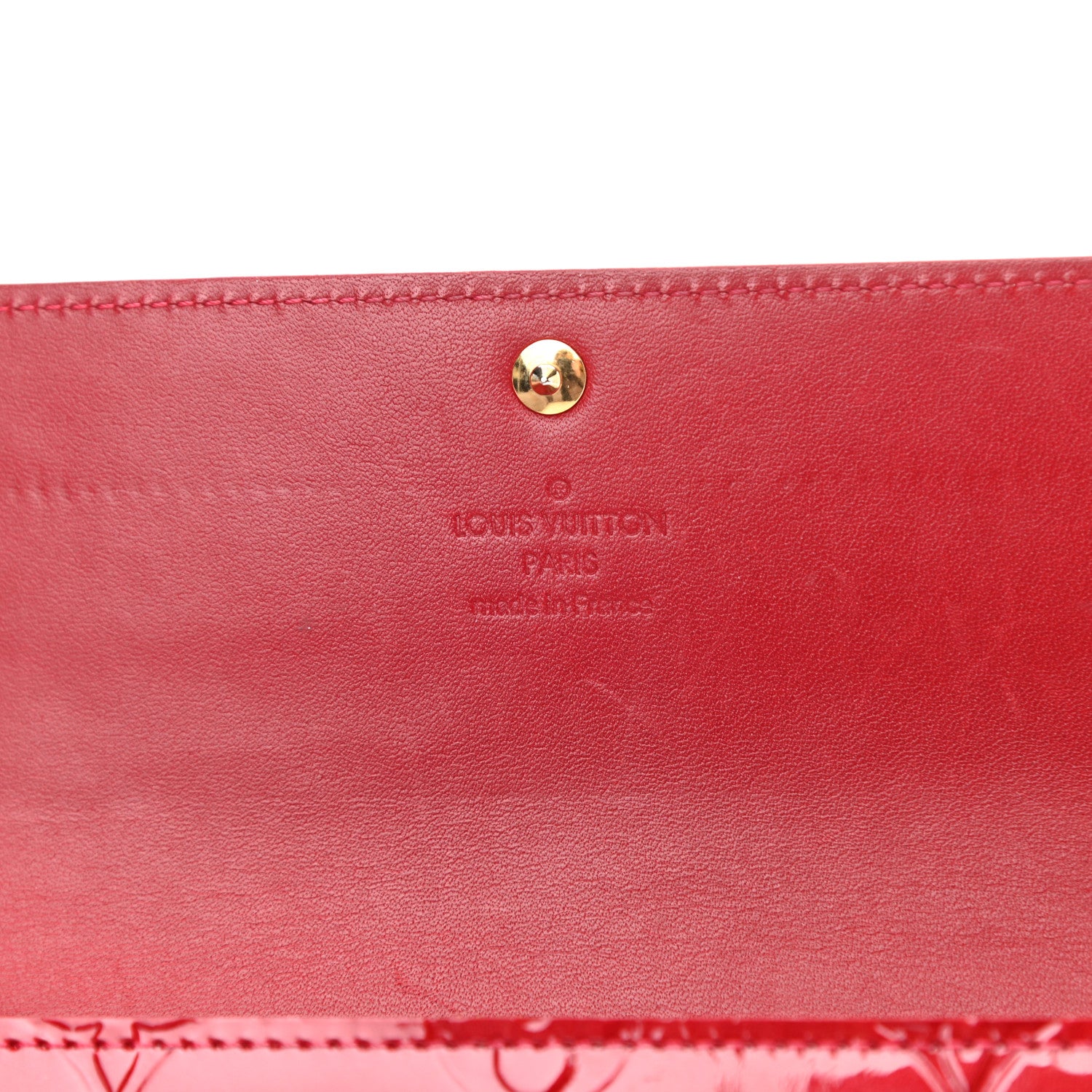 Louis Vuitton Vernis Sarah Wallet Pomme D'Amour 6 of 6