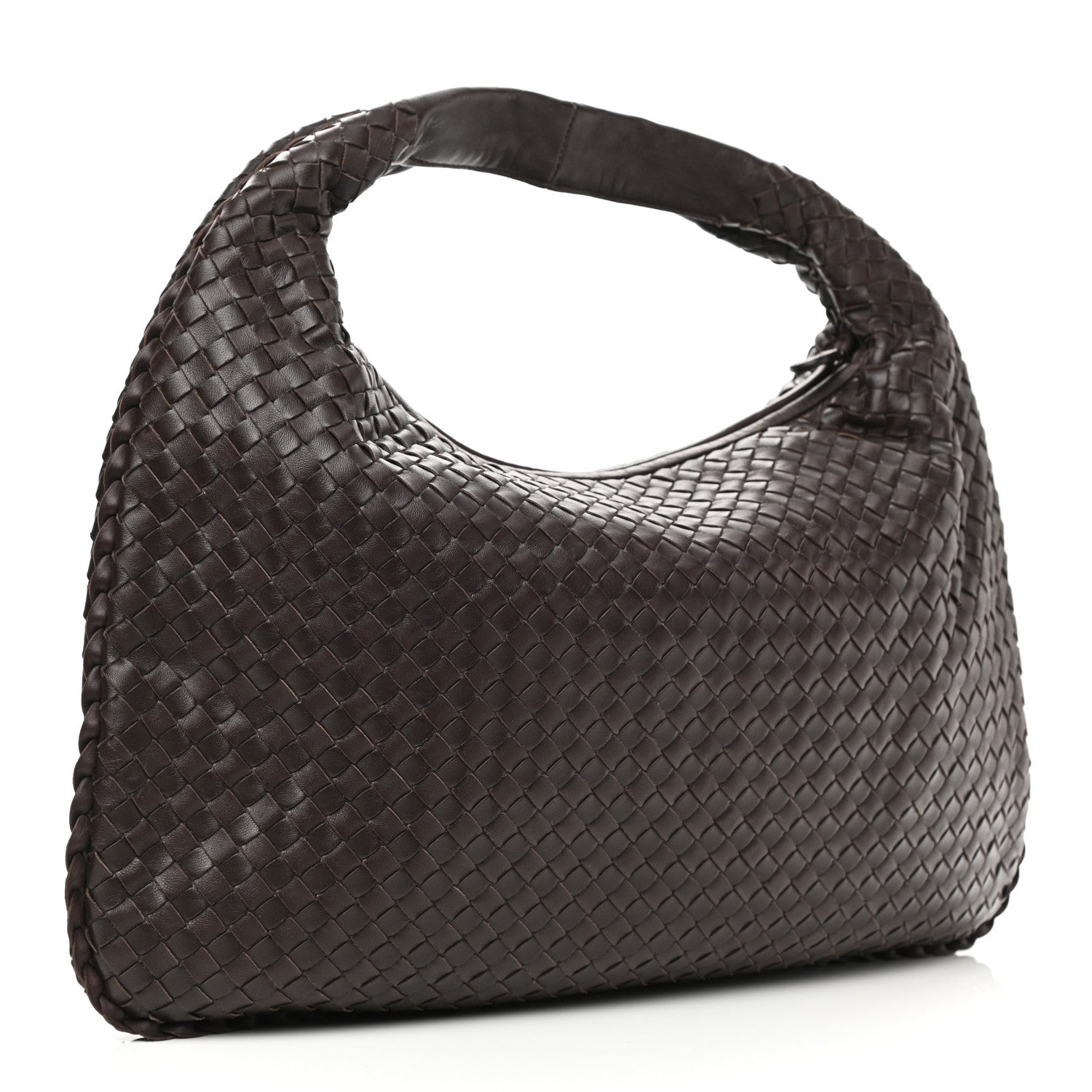 Bottega Veneta Nappa Intrecciato Large Veneta Hobo Ebano 3 of 10