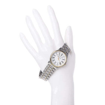 Tiffany Stainless Steel 18K Yellow Gold 33mm Portfolio Quartz Watch 2 of 5
