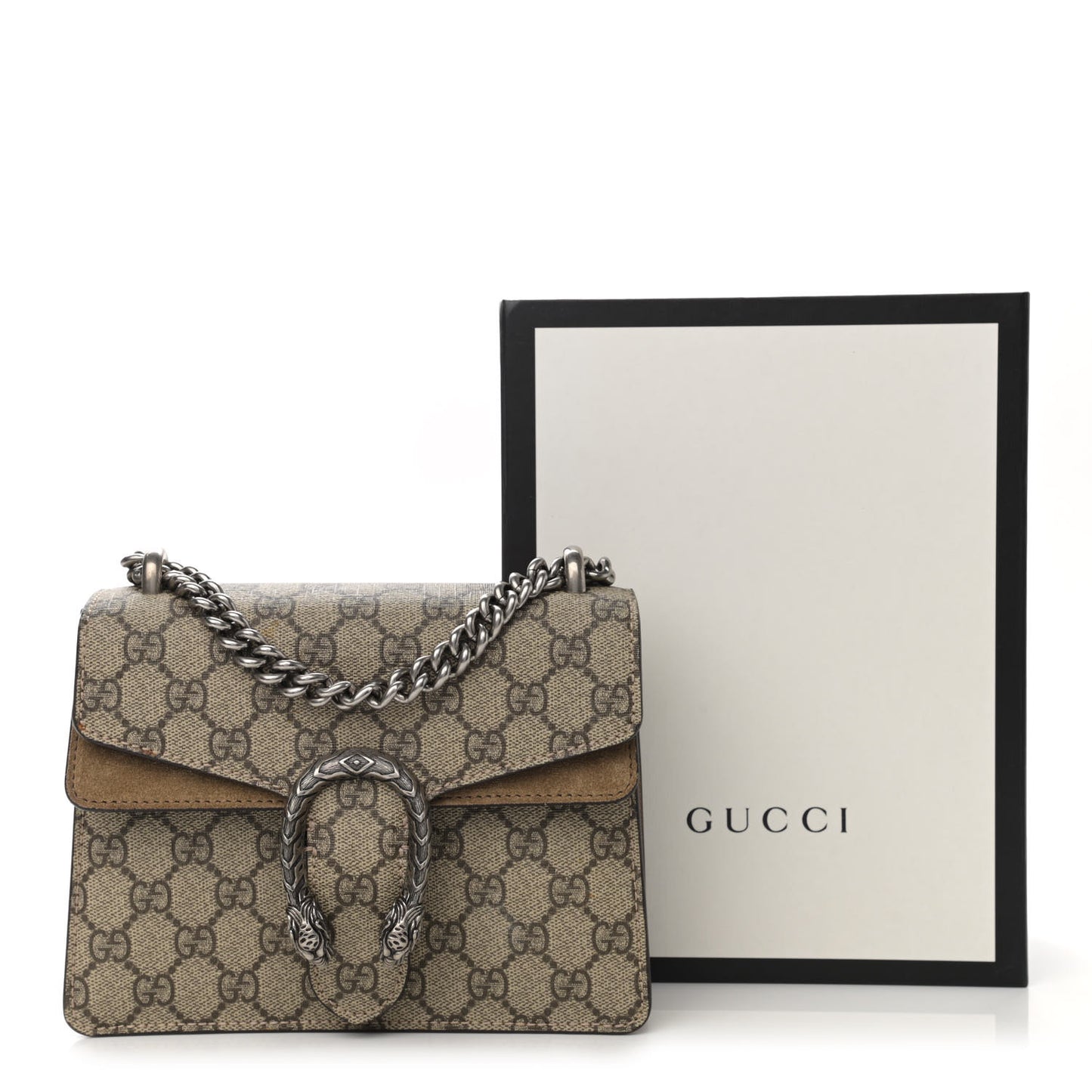 GG Supreme Monogram Mini Dionysus Shoulder Bag Taupe
