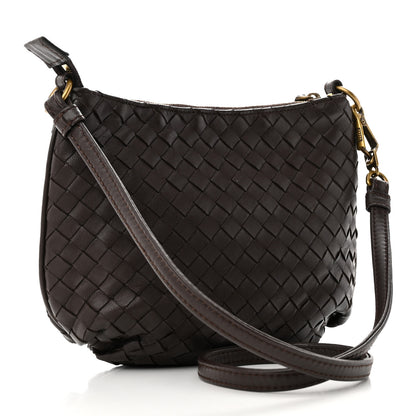 Bottega Veneta Nappa Intrecciato Crossbody Ebano 3 of 9