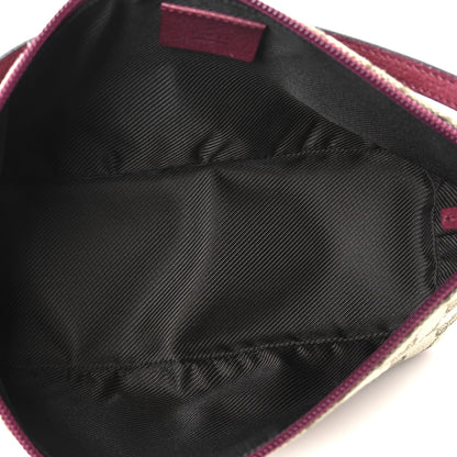 Gucci Monogram Boat Pochette Dark Pink 5 of 11