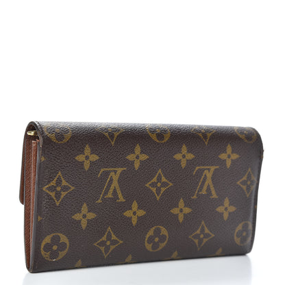 Louis Vuitton Monogram Sarah Wallet 3 of 11