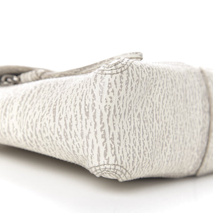 3.1 Phillip Lim 3.1 Shark Embossed Textured Calfskin Mini Pashli Satchel Ivory Dove 8 of 10