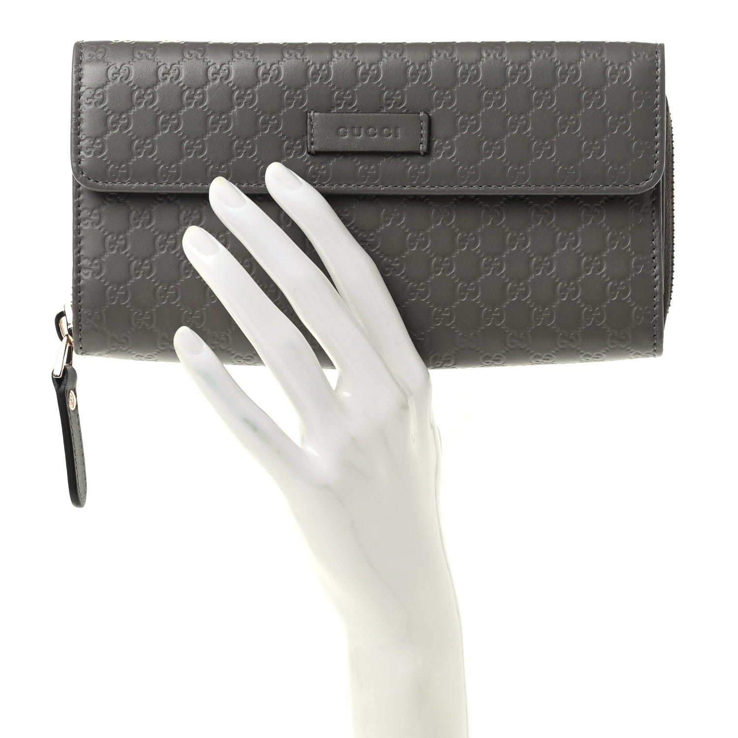 Gucci Soft Microguccissima Continental Zip Wallet Loess 2 of 9