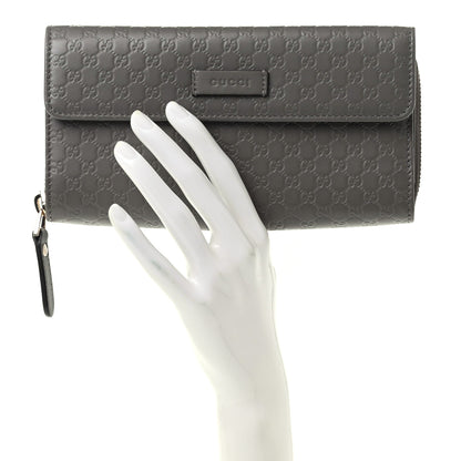 Gucci Soft Microguccissima Continental Zip Wallet Loess 2 of 9