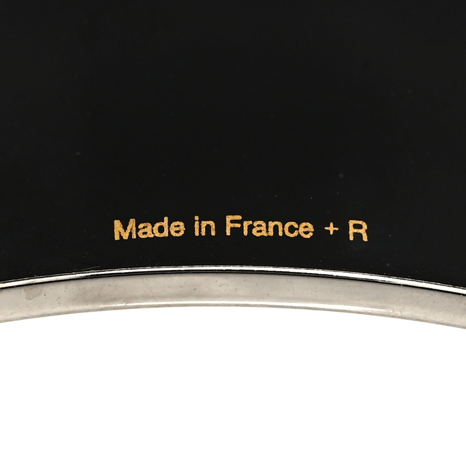 Hermes Enamel Printed Collier De Chien Wide Bracelet 62 5 of 5