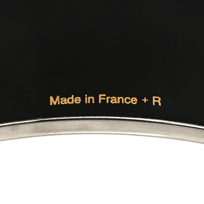 Hermes Enamel Printed Collier De Chien Wide Bracelet 62 5 of 5