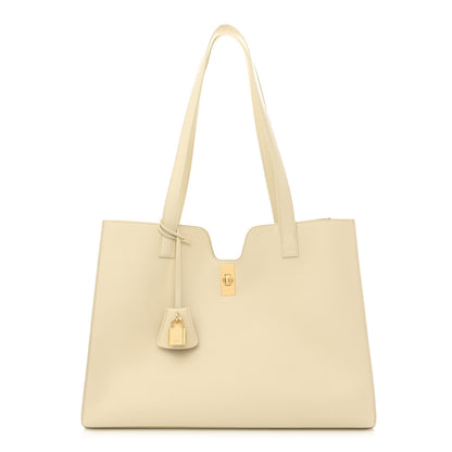 Celine Smooth Calfskin Cabas 16 Bag Limestone 1 of 9