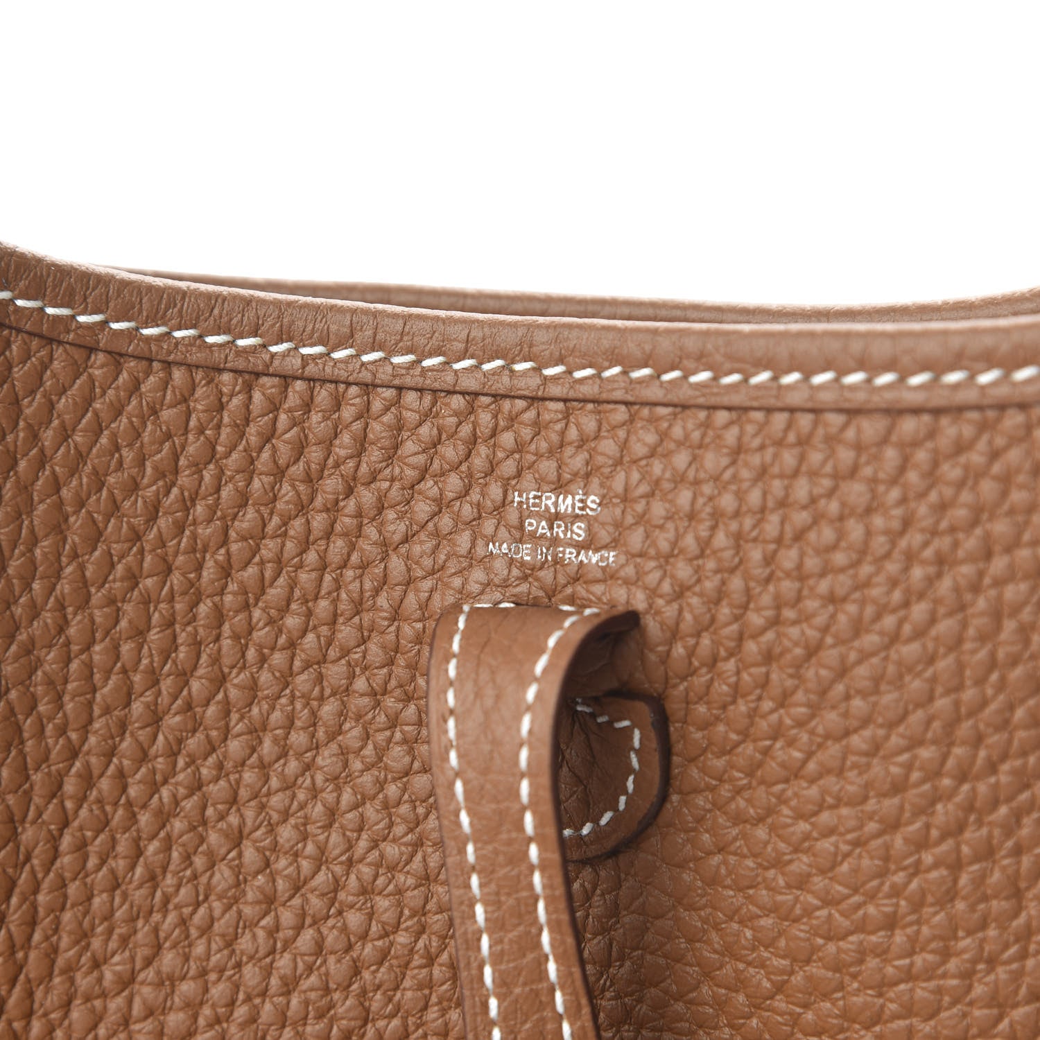 Hermes Taurillon Clemence Evelyne TPM Gold 8 of 10