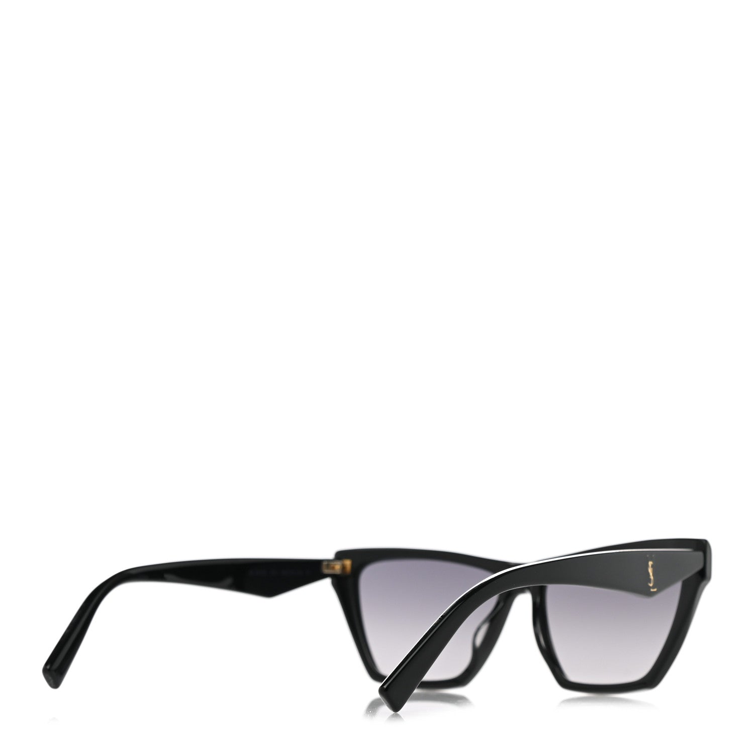 Saint Laurent New Wave SLM103 Kate Cat Eye Sunglasses Black 4 of 8