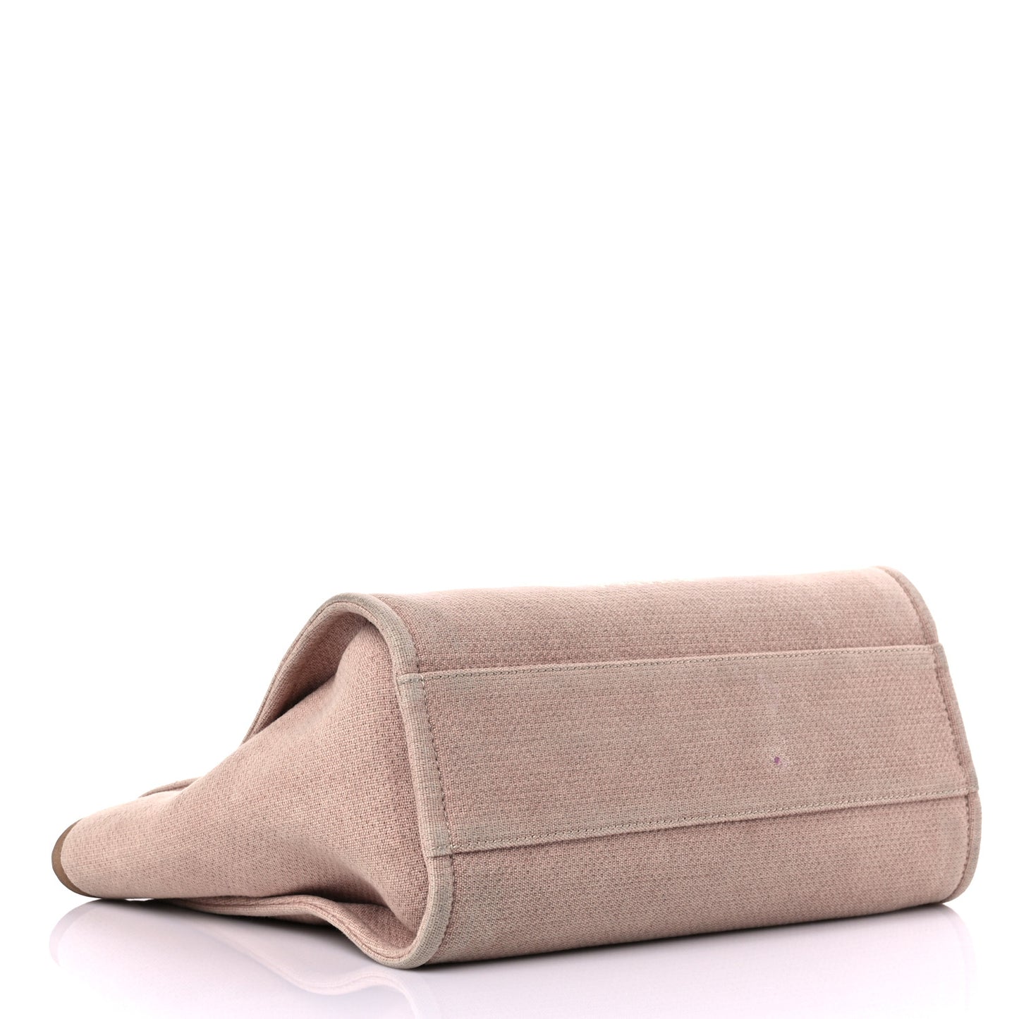 Canvas Small Deauville Tote Beige