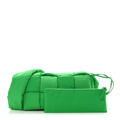 Bottega Veneta Nylon Intrecciato Padded Tech Cassette Bag Parakeet 1 of 12
