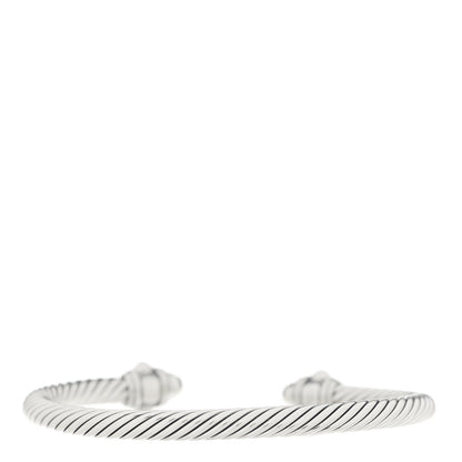 David Yurman Sterling Silver 5mm Cable Renaissance Bracelet 2 of 3