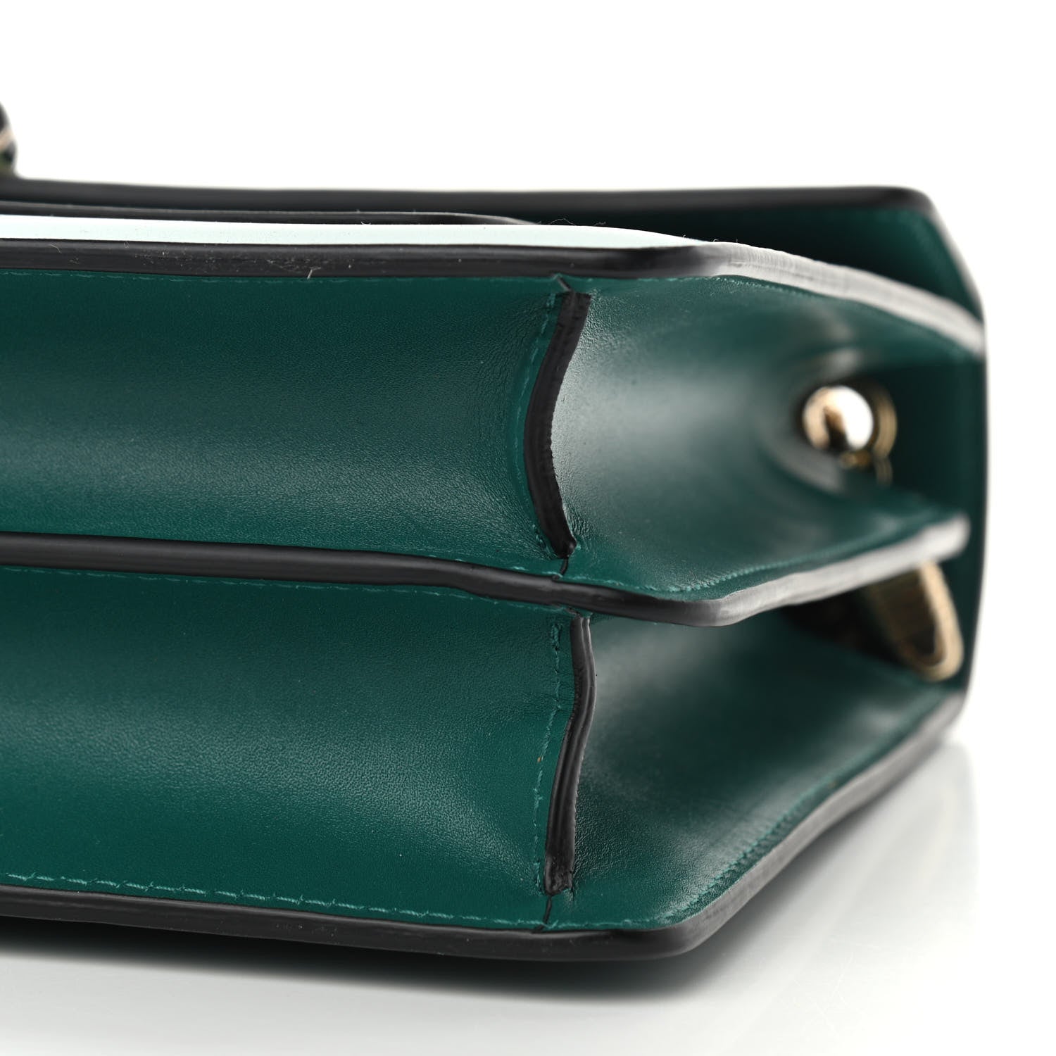 Bulgari Calfskin Serpenti Forever Shoulder Bag Emerald Green 10 of 11