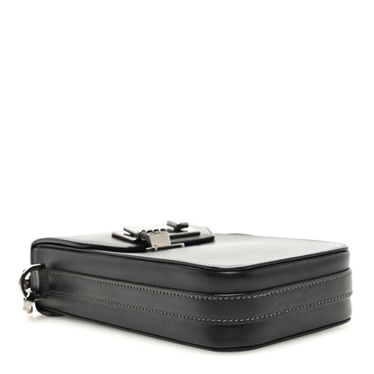 Christian Dior Smooth Calfskin Vertical Pouch Black 4 of 9