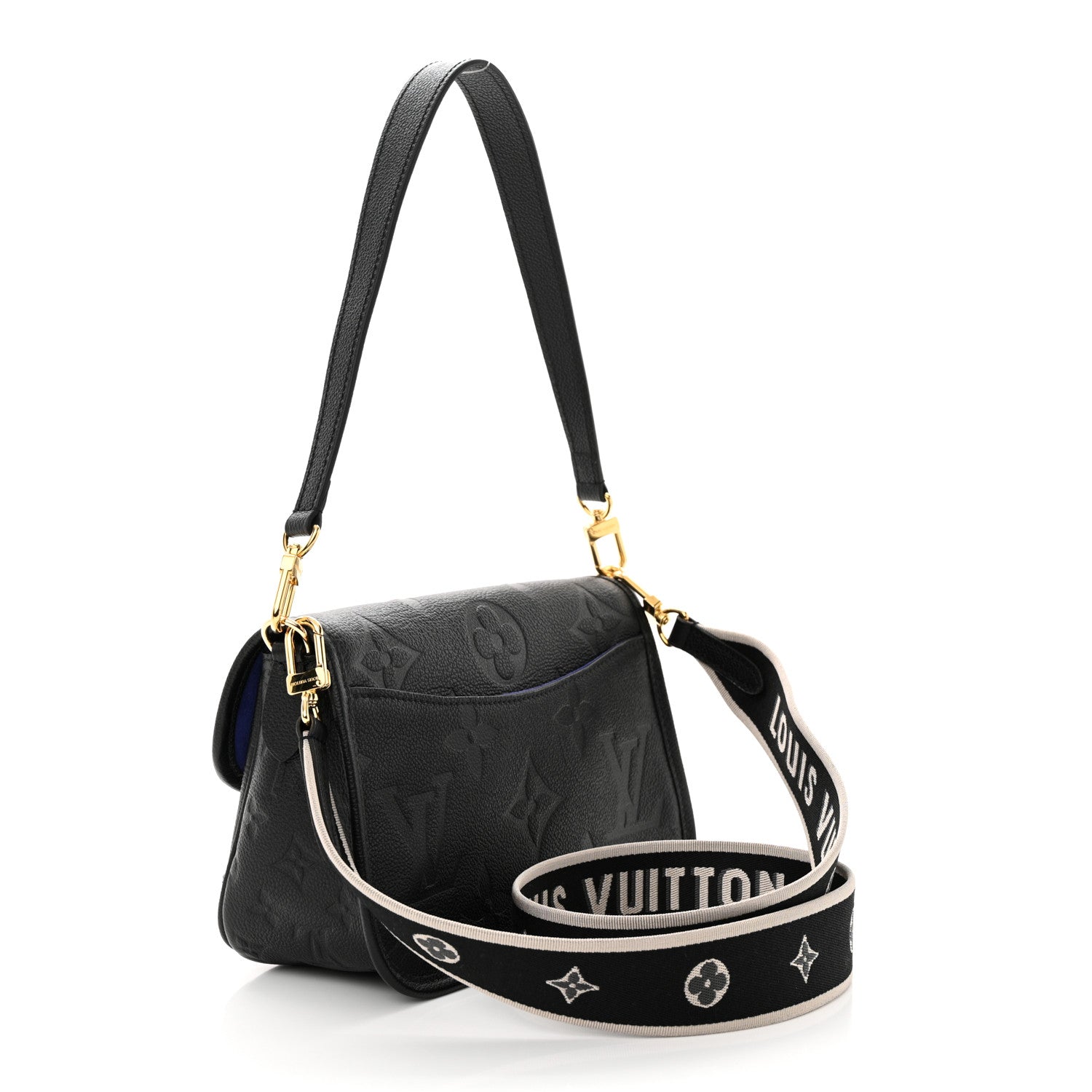 Louis Vuitton Empreinte Monogram Giant Diane Black 3 of 12
