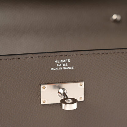 Hermes Epsom Kelly To Go Wallet Etain 6 of 7