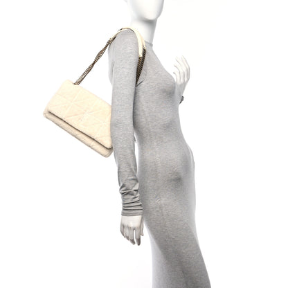 Saint Laurent Terry Patchwork Monogram Medium Jamie Tropical Sand 2 of 9