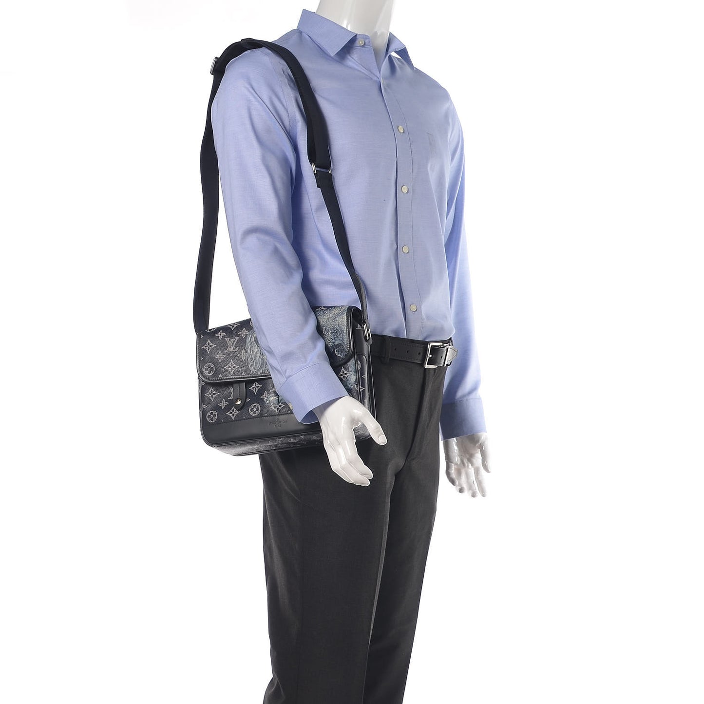 Savane Monogram Chapman Messenger PM Encre
