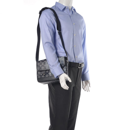 Louis Vuitton Savane Monogram Chapman Messenger PM Encre 2 of 10