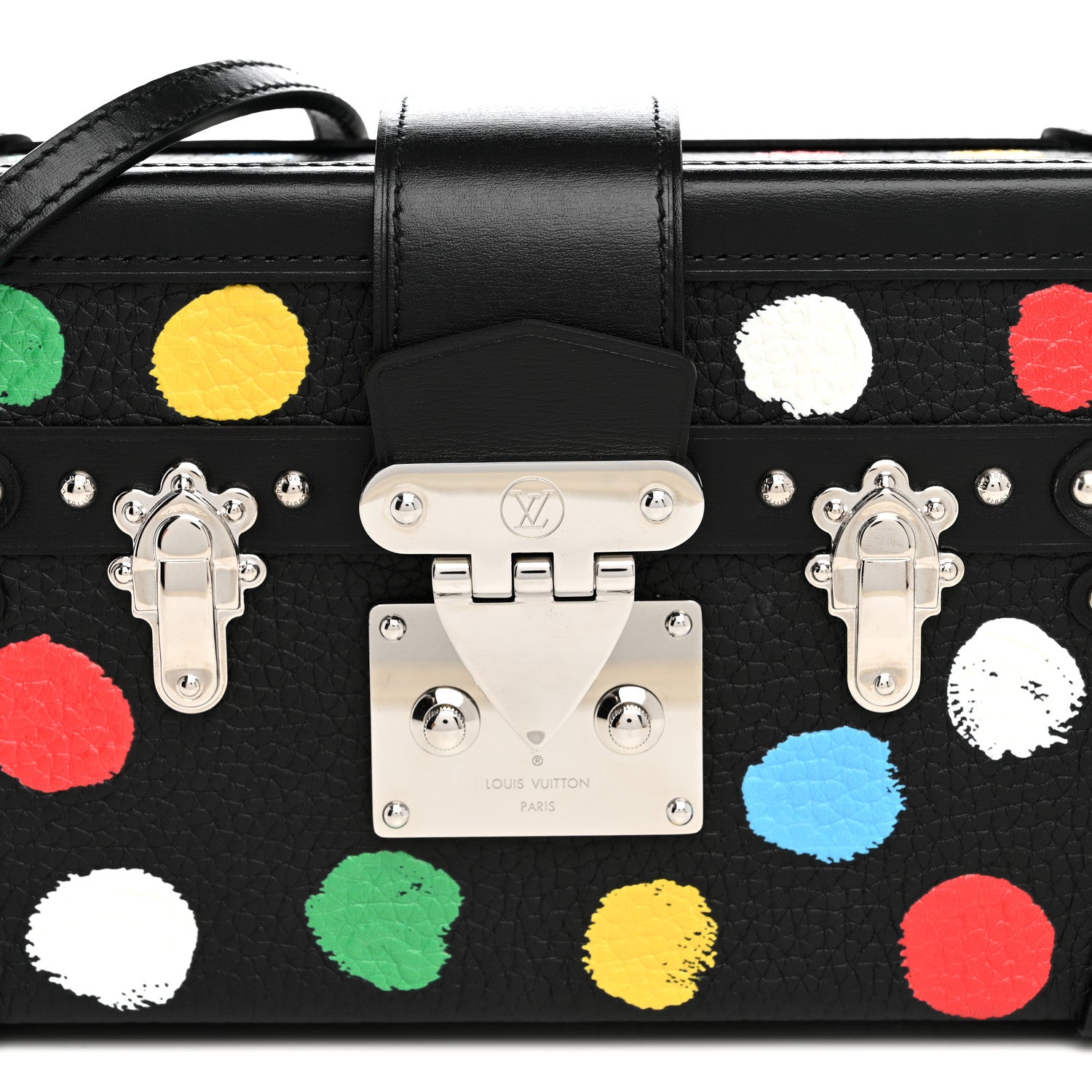 Louis Vuitton LV X YK Taurillon Petite Malle Black 7 of 9