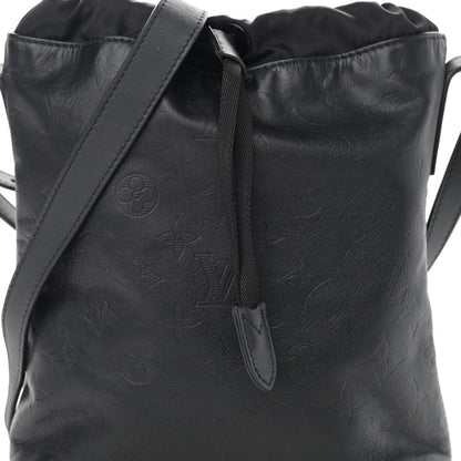 Louis Vuitton Calfskin Monogram Shadow Nano Bag Black 8 of 10