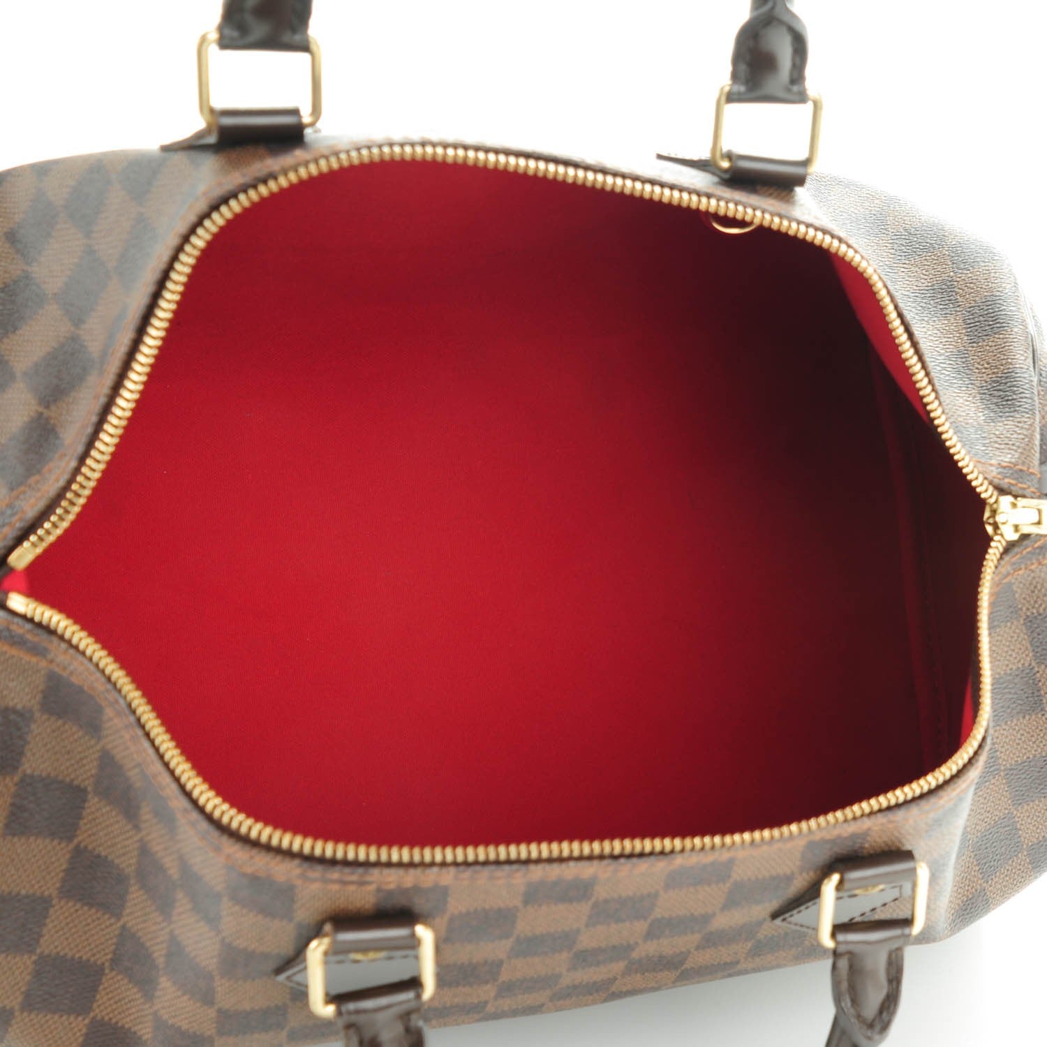 Louis Vuitton Damier Ebene Speedy 35 8 of 9