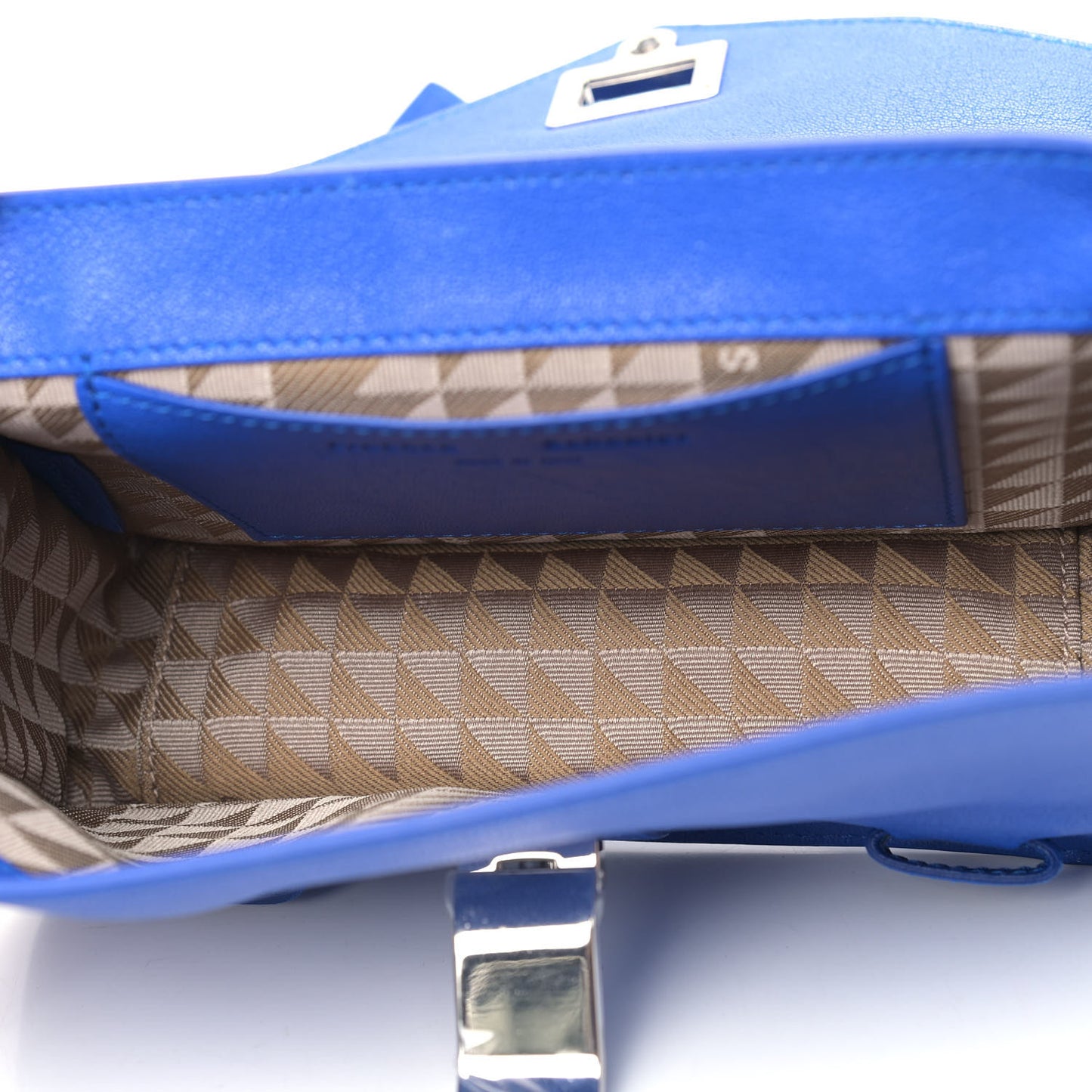 Lambskin PS1 Mini Pouch Messenger Blue