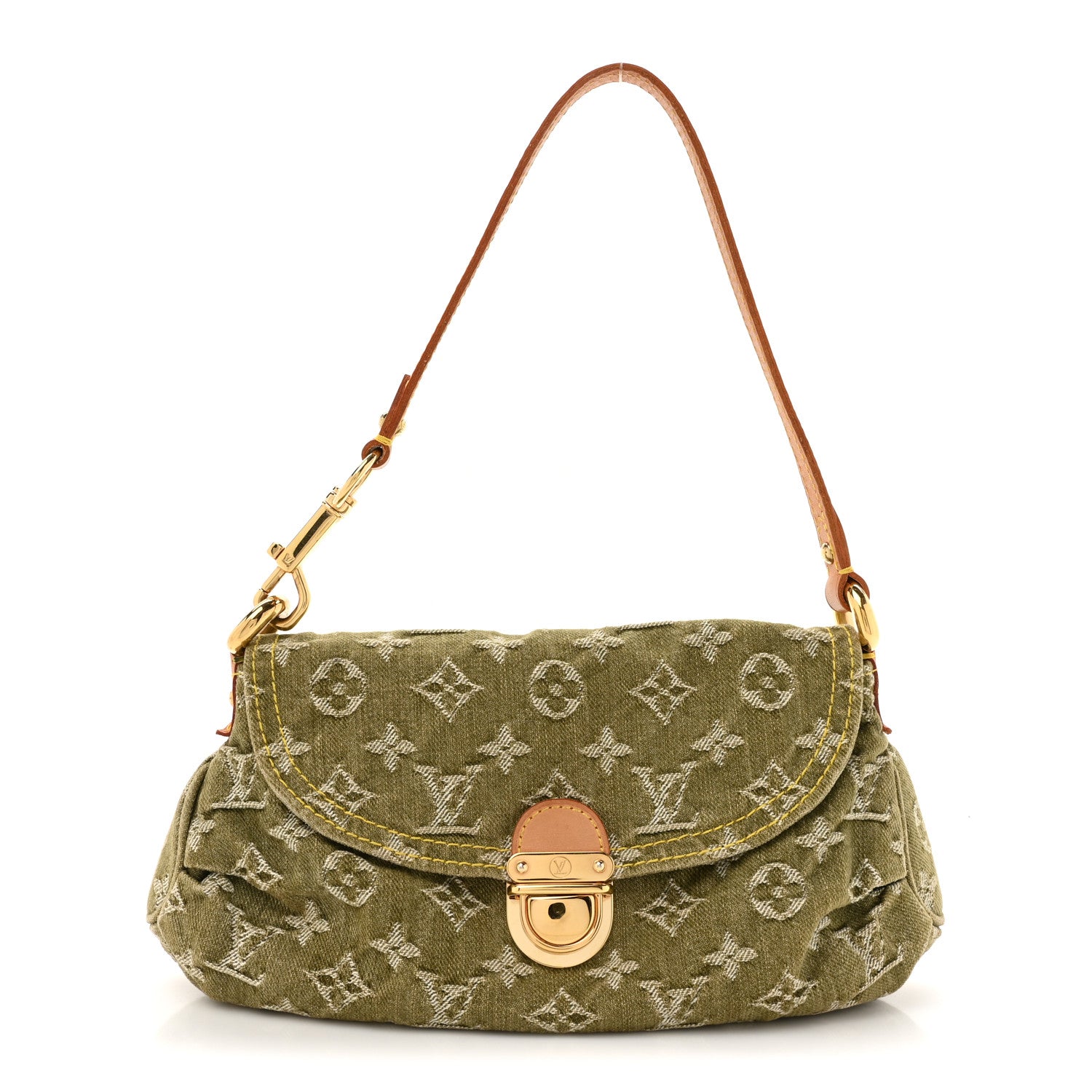 Louis Vuitton Monogram Denim Mini Pleaty Lichen 1 of 11