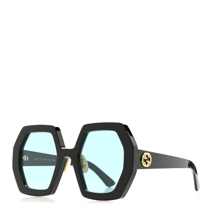 Gucci Acetate Square Sunglasses GG0772S Black 1 of 7