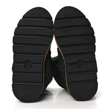 Louis Vuitton Nylon Monogram Pillow Comfort Ankle Boot 39 Black 5 of 7