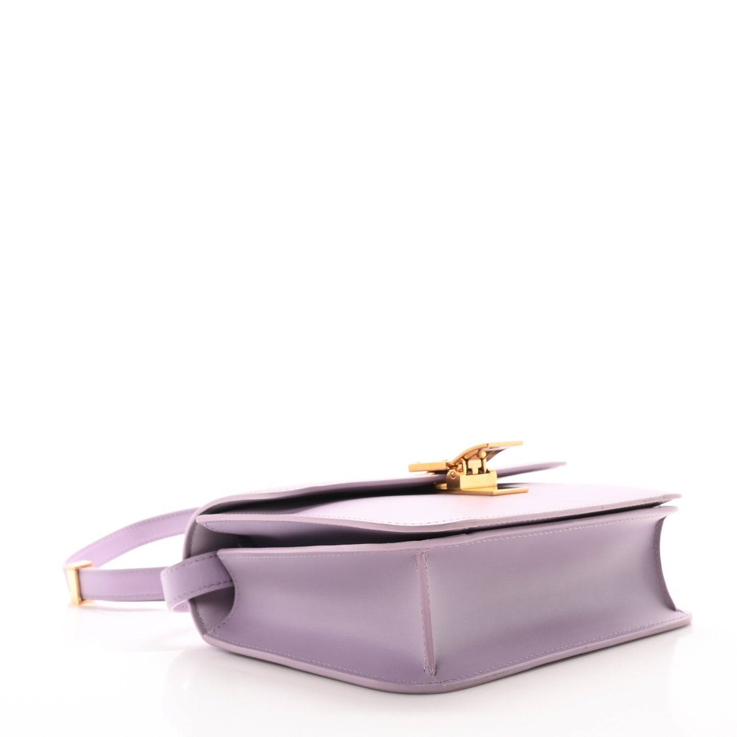Box Calfskin Teen Classic Box Flap Bag Lilas