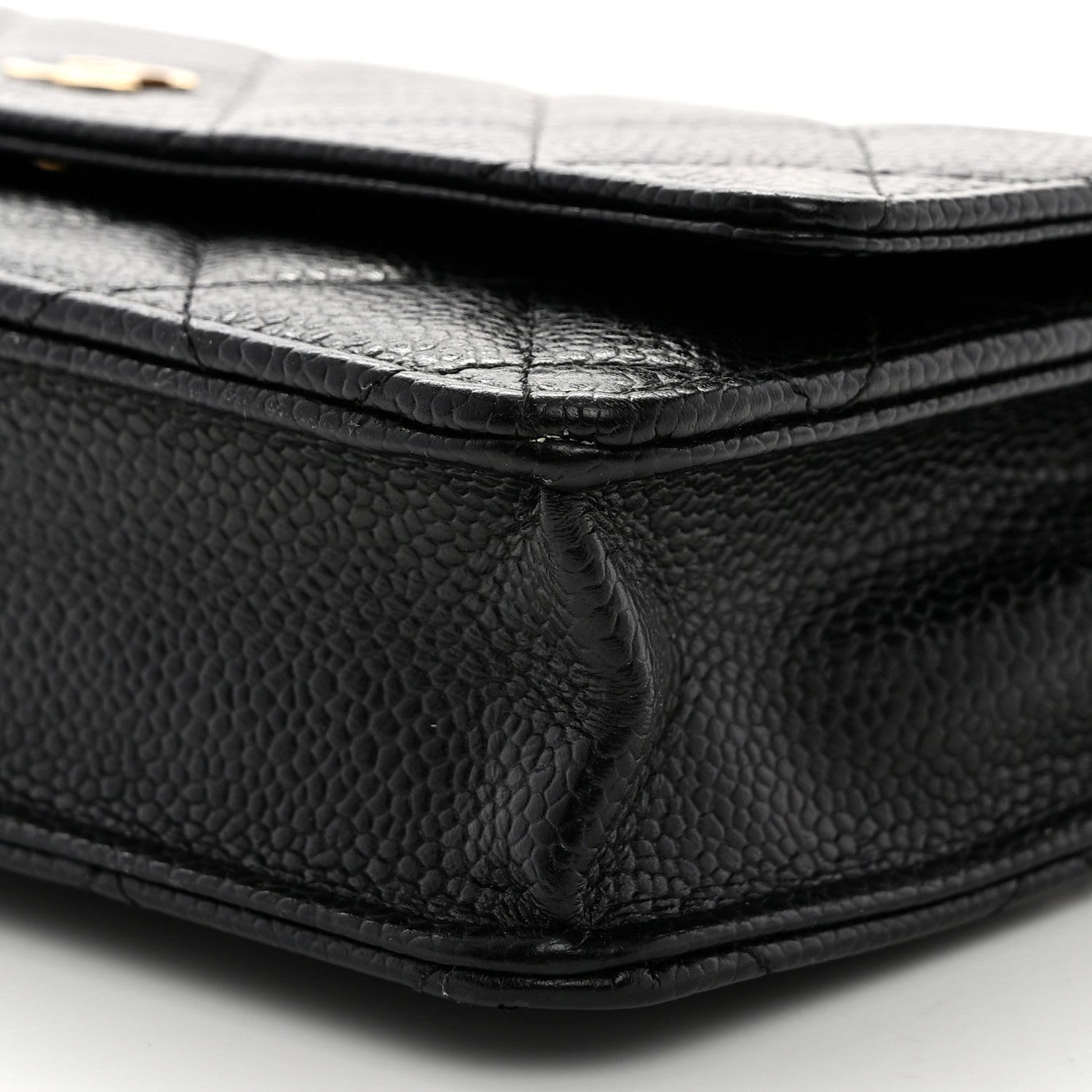 Chanel Caviar Quilted Wallet on Chain WOC Black 10 of 10