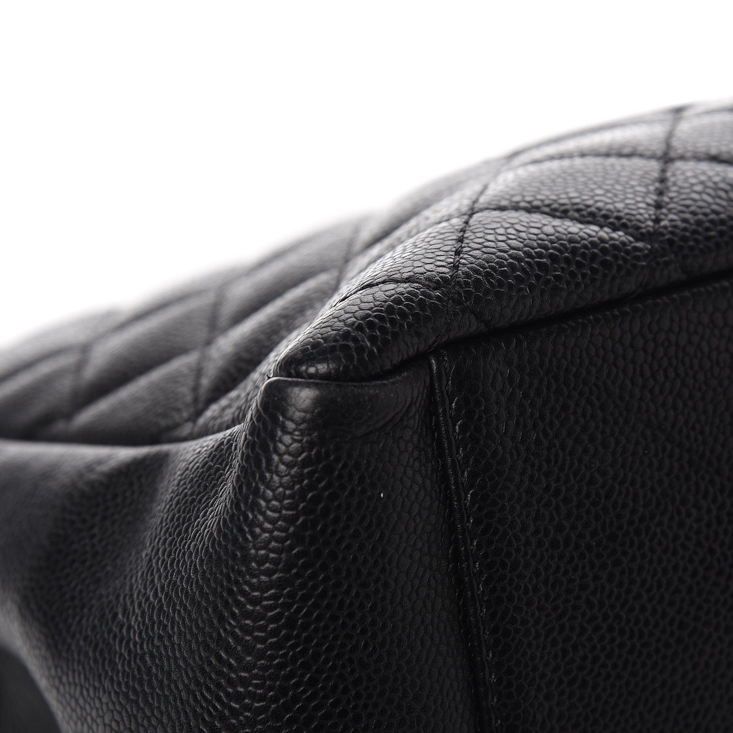 Chanel Caviar Quilted Grand Shopping Tote GST Black 5 of 16