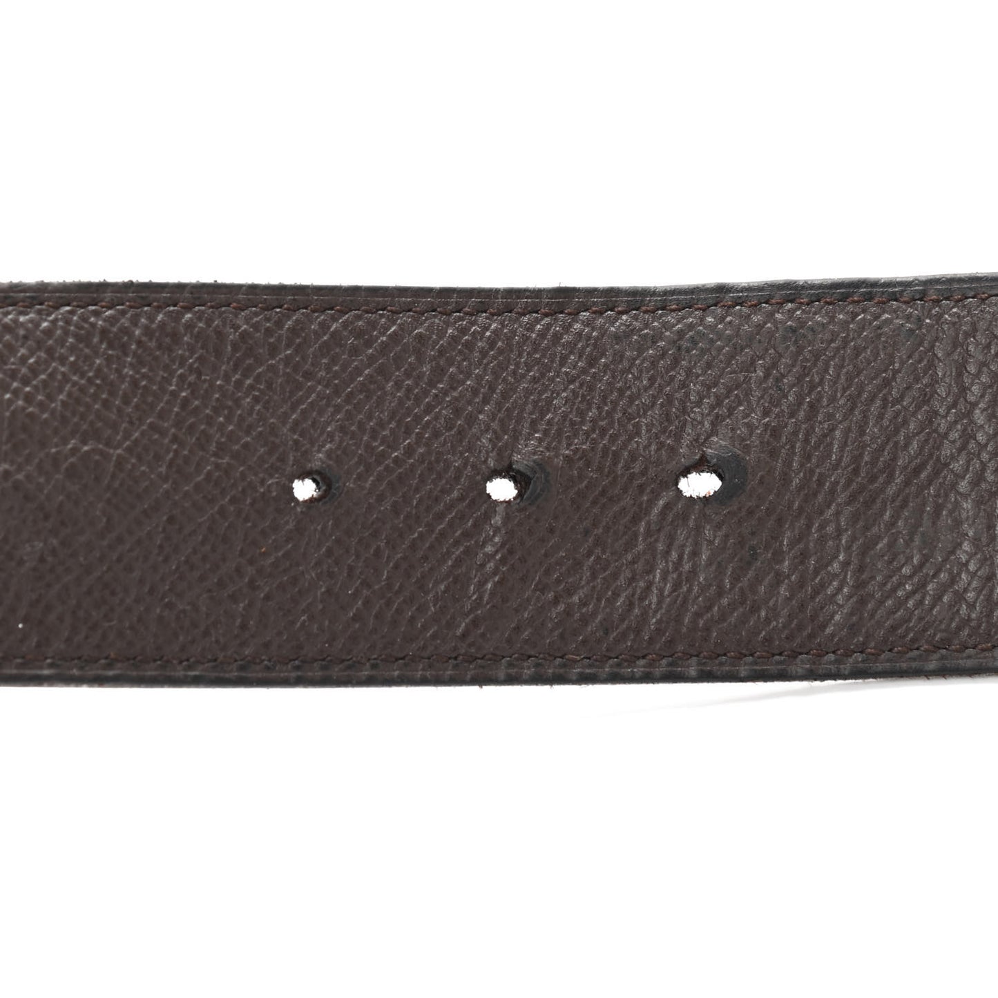 Epsom 42mm Constance H Belt 105 Black Chocolate