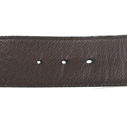 Hermes Epsom 42mm Constance H Belt 105 Black Chocolate 5 of 7
