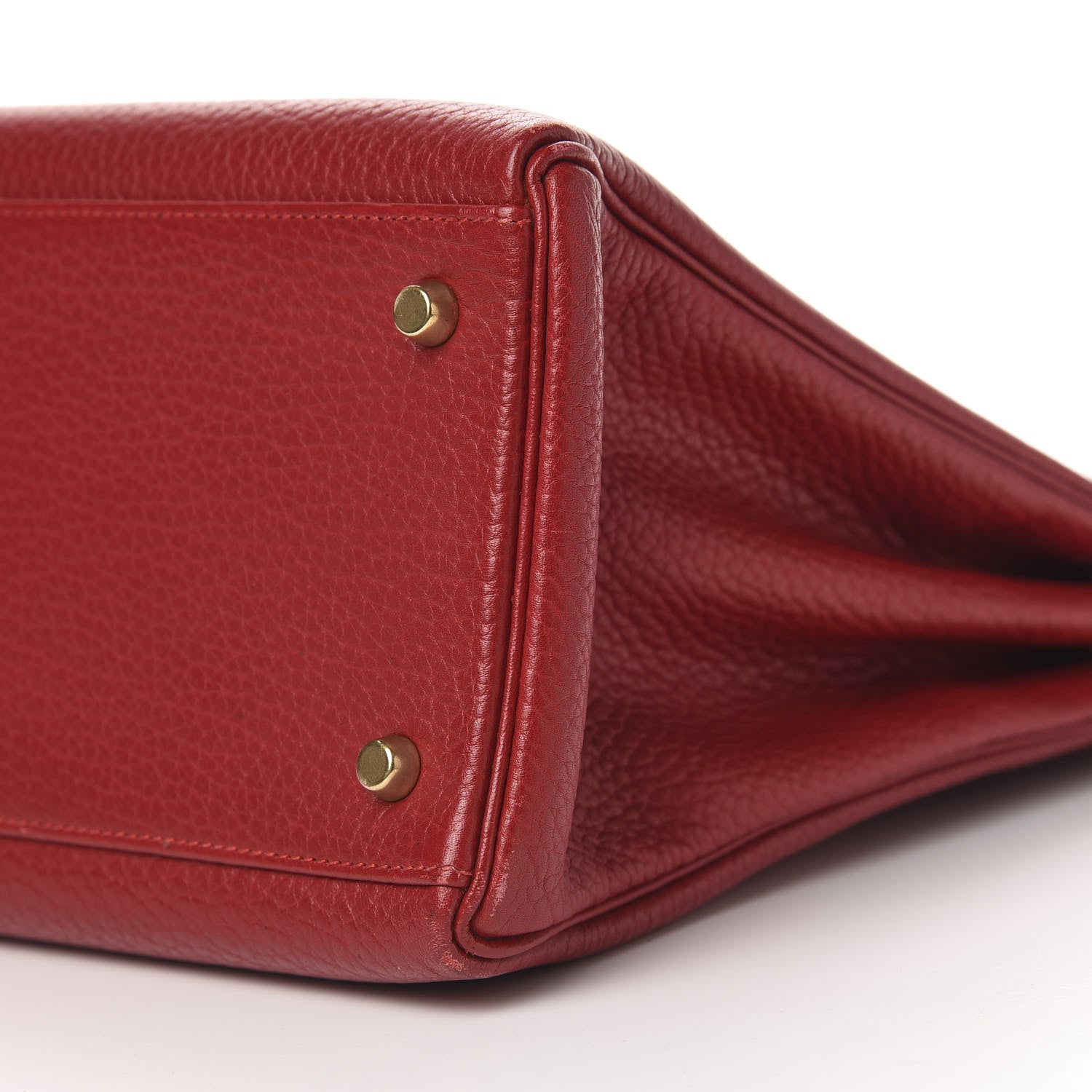 Hermes Fjord Kelly Retourne 35 Rouge Vif 16 of 17