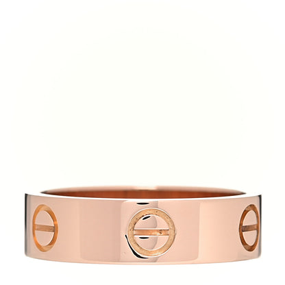 Cartier 18K Pink Gold 5.5mm LOVE Ring 55 7.25 2 of 10