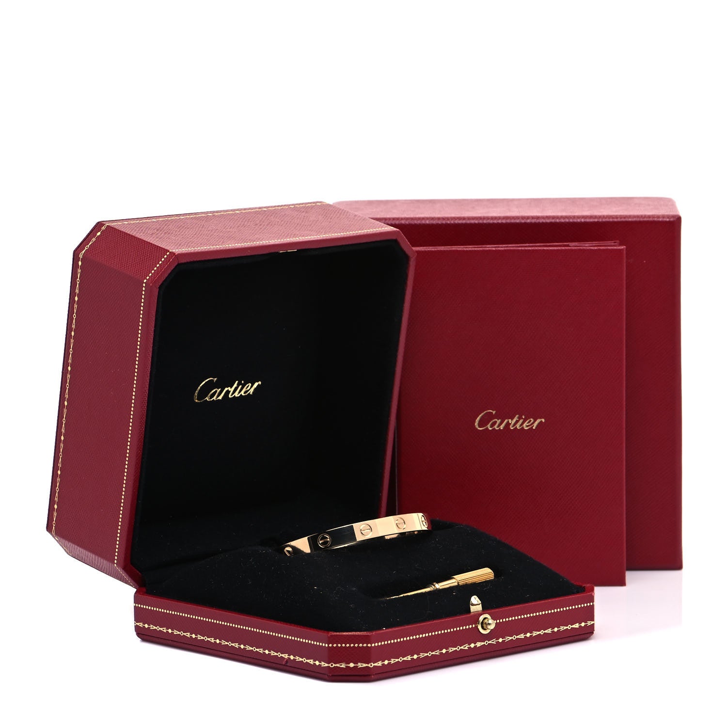 Cartier 18K Yellow Gold LOVE Bracelet 17 6 of 6