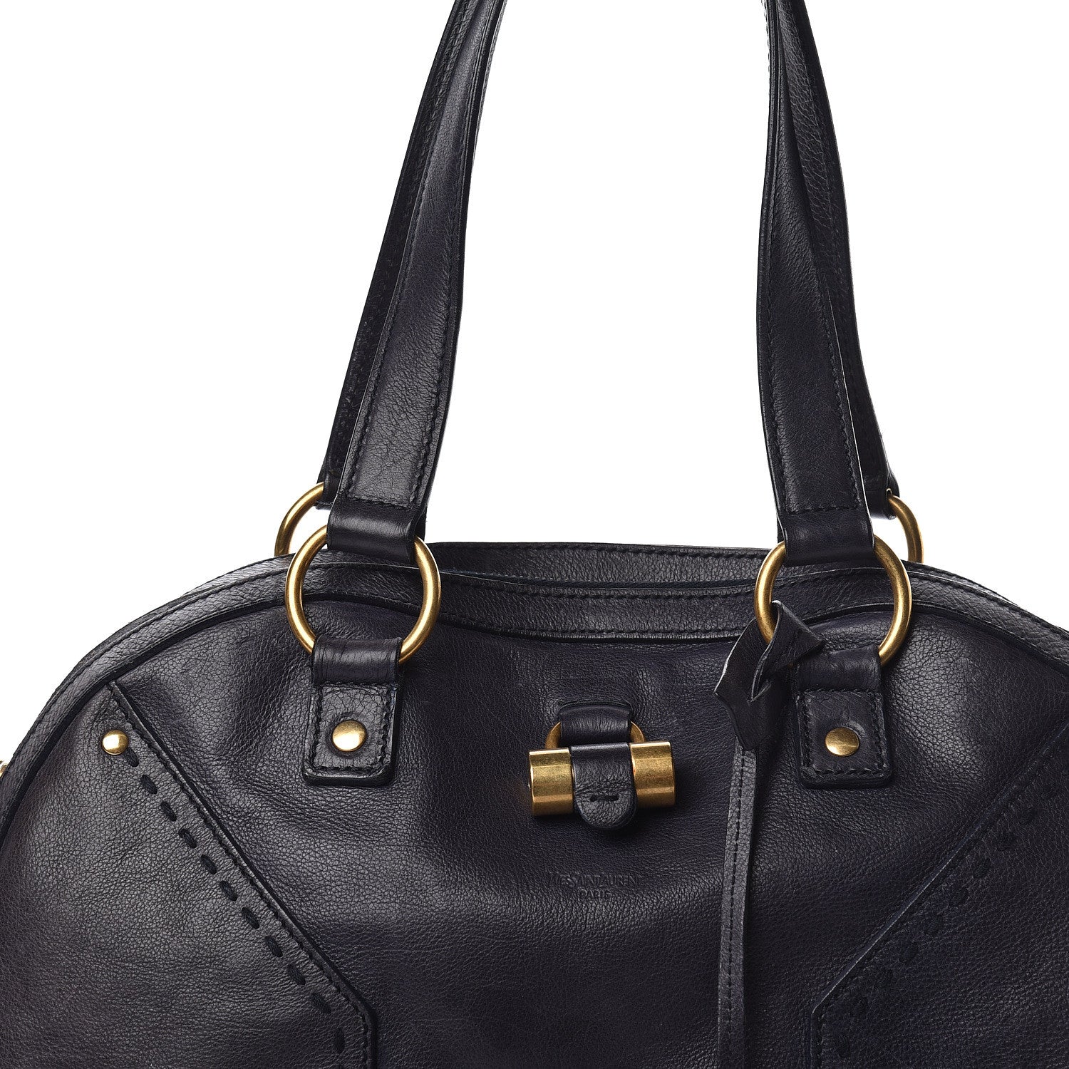 Saint Laurent Calfskin Large Muse Navy Blue 19 of 26