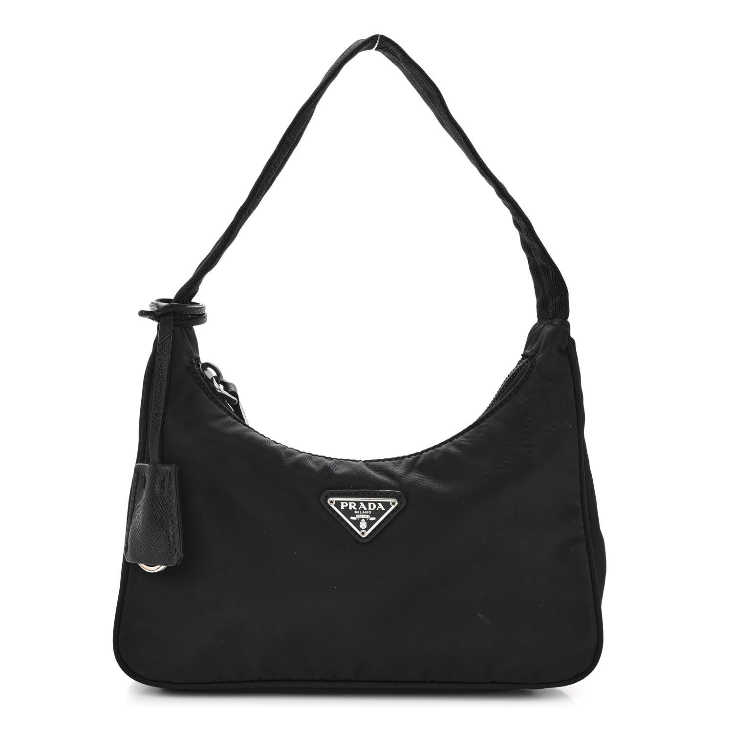 Prada Tessuto Nylon Mini Re-Edition 2000 Bag Black 1 of 10