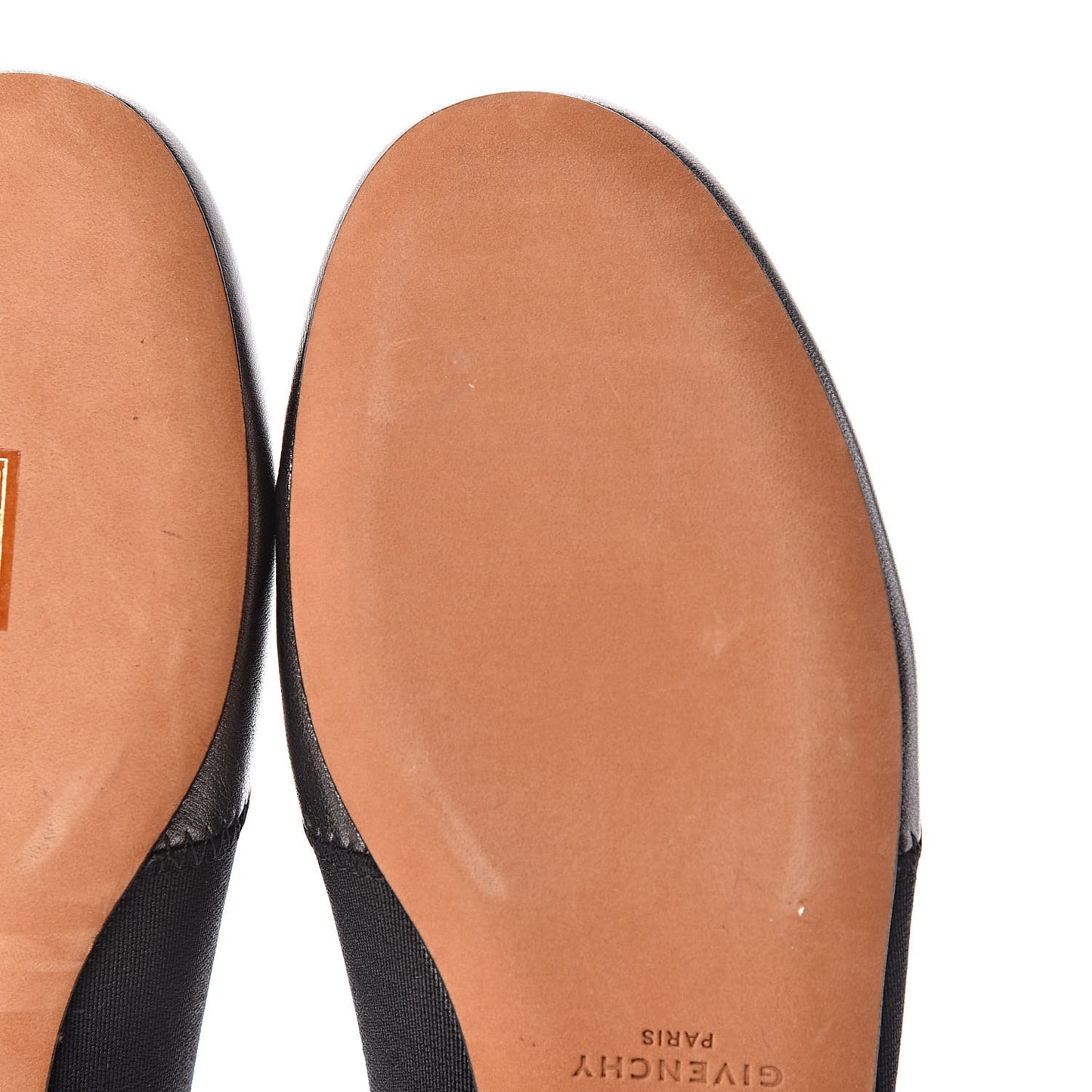 Metallic Calfskin Bedford Logo Mule Slides 37 Black