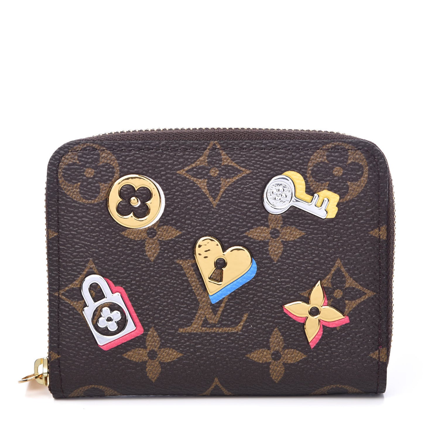 Monogram LV Love Lock Zippy Coin Purse