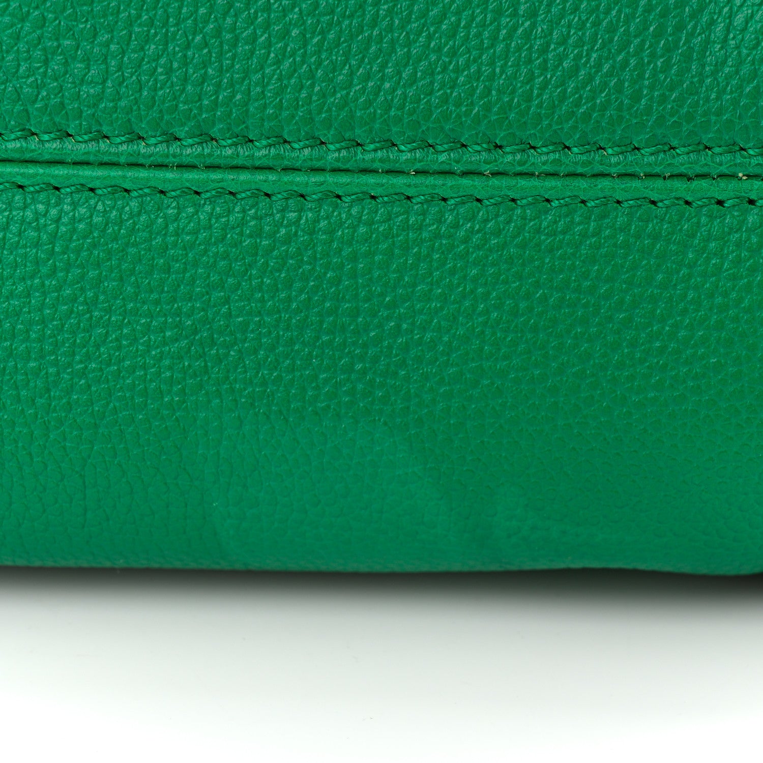 Alexander McQueen Pebbled Calfskin Mini Padlock Tote Emerald 12 of 15