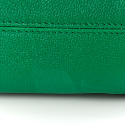 Alexander McQueen Pebbled Calfskin Mini Padlock Tote Emerald 12 of 15