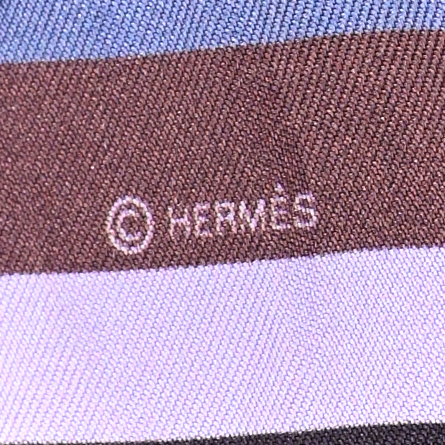 Hermes Silk Swimmers Twilly Multicolor 3 of 4