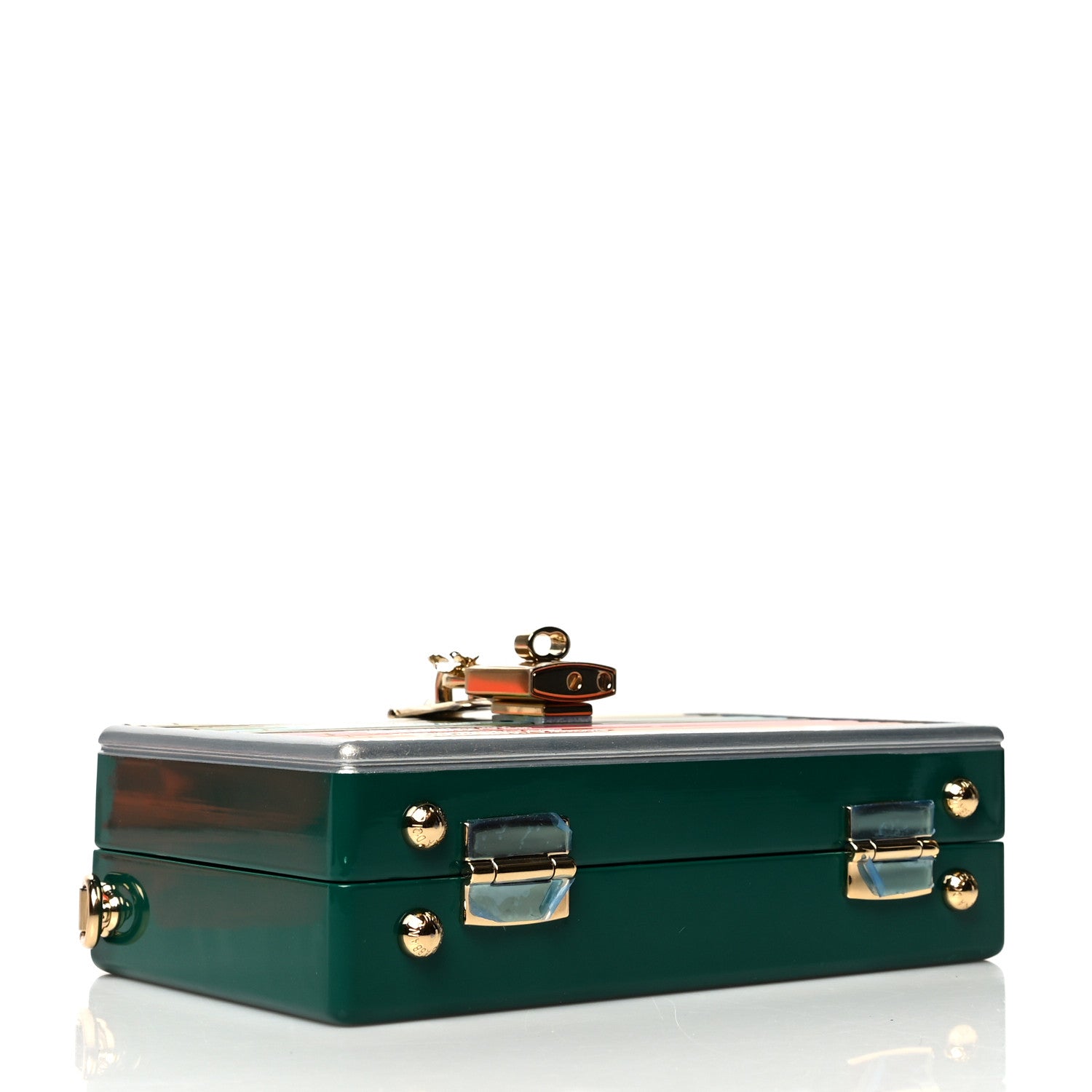 Dolce & Gabbana Resin Pencil Box Clutch Multicolor 3 of 8